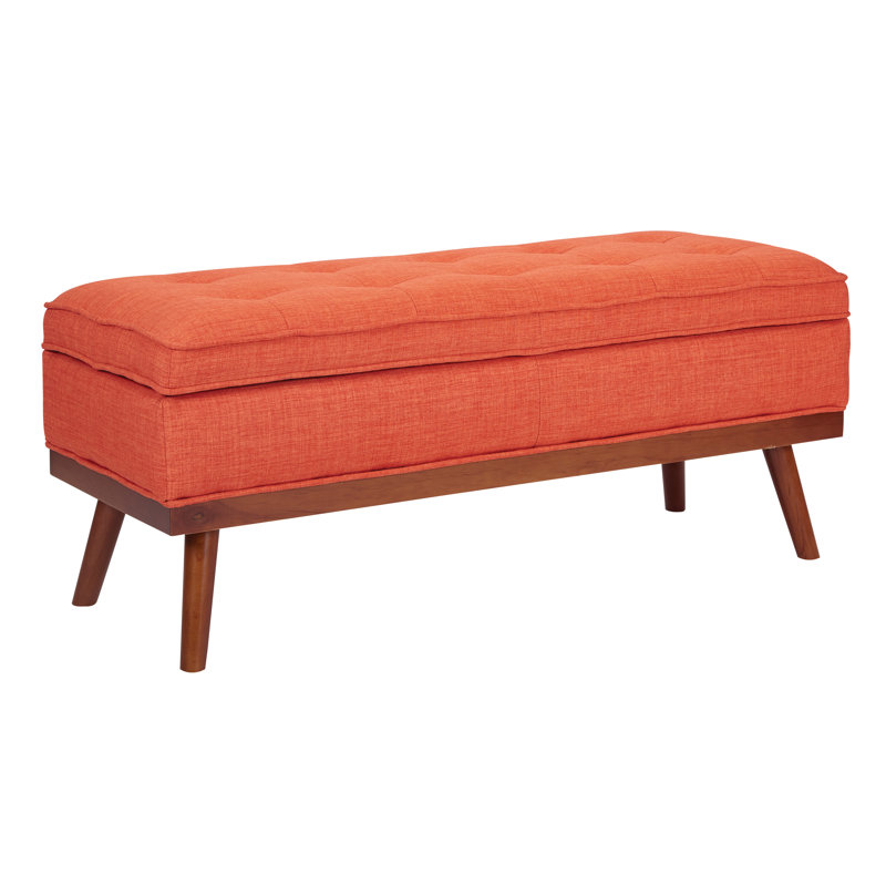 Ronquillo Upholstered Flip Top Storage Bench Joss & Main